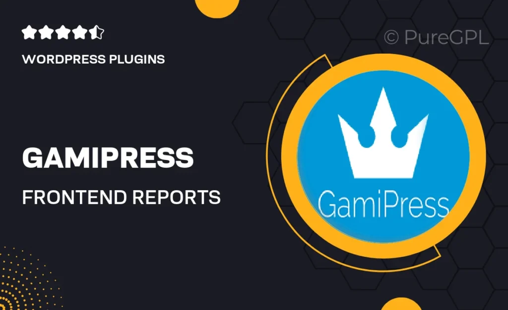 Gamipress | Frontend Reports 4 Gamipress | Frontend Reports