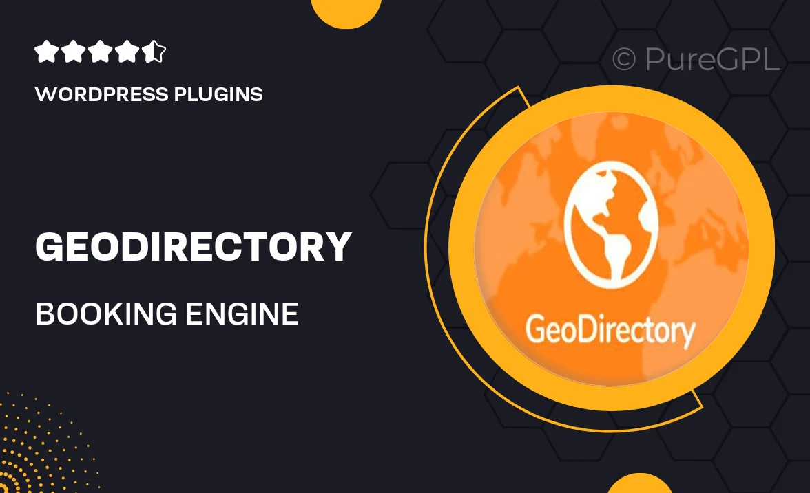 Geodirectory | Booking Engine
