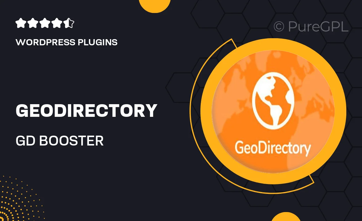 Geodirectory | GD Booster