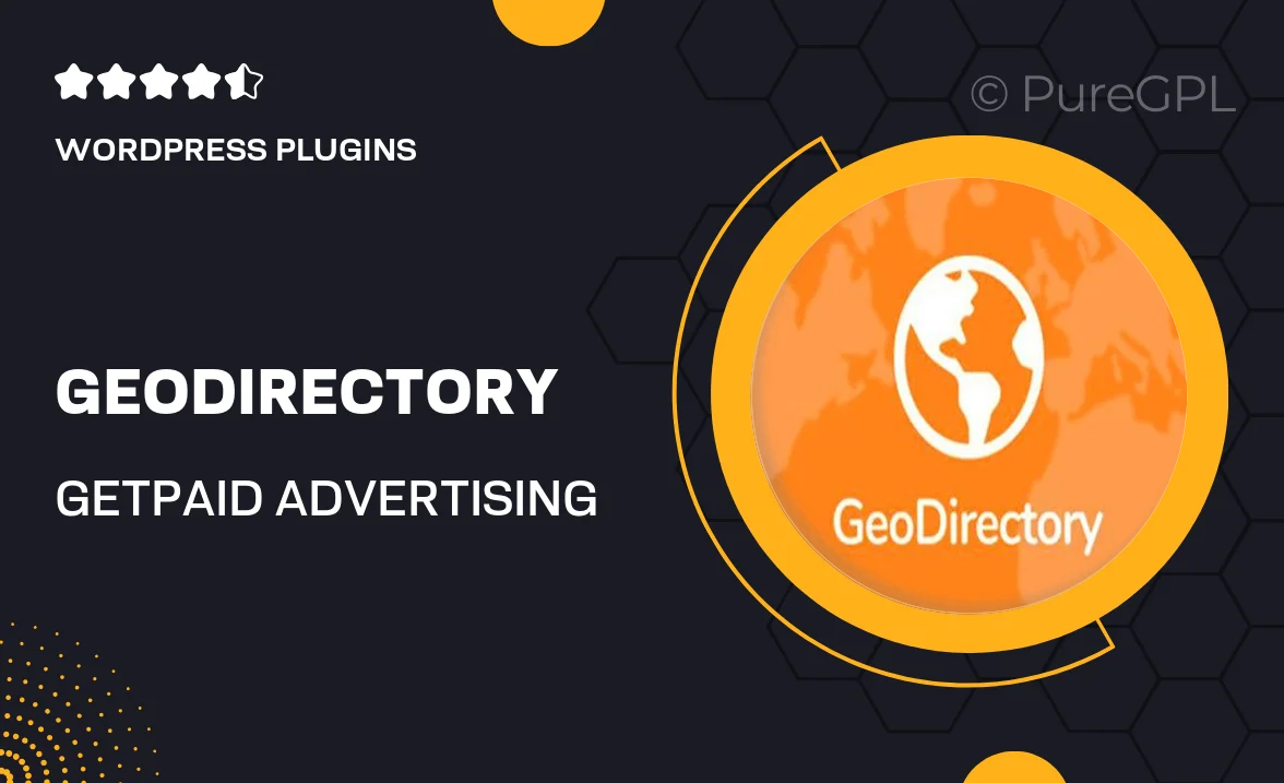 Geodirectory | GetPaid Advertising