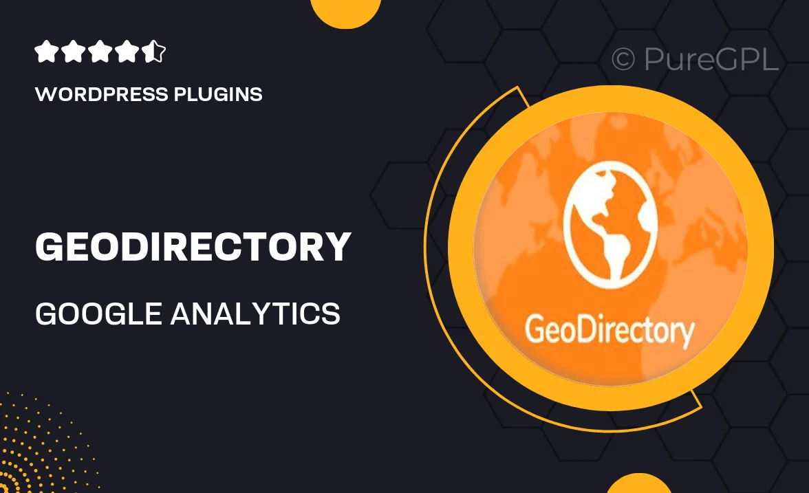 Geodirectory | Google Analytics