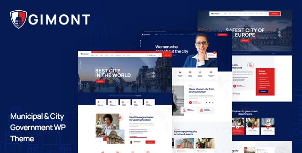gimont city government wordpress theme 1