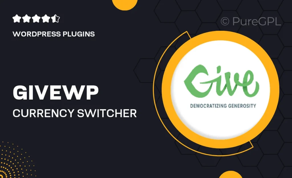 Givewp | Currency Switcher 8 Givewp | Currency Switcher