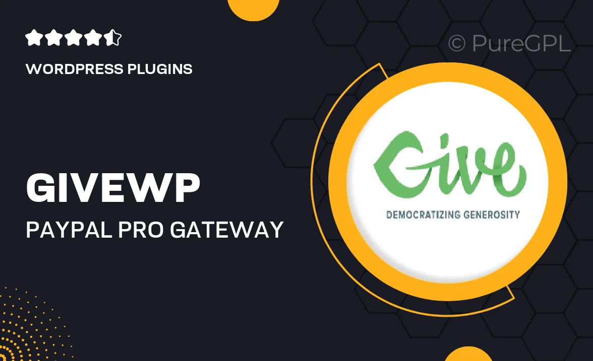 Givewp | PayPal Pro Gateway