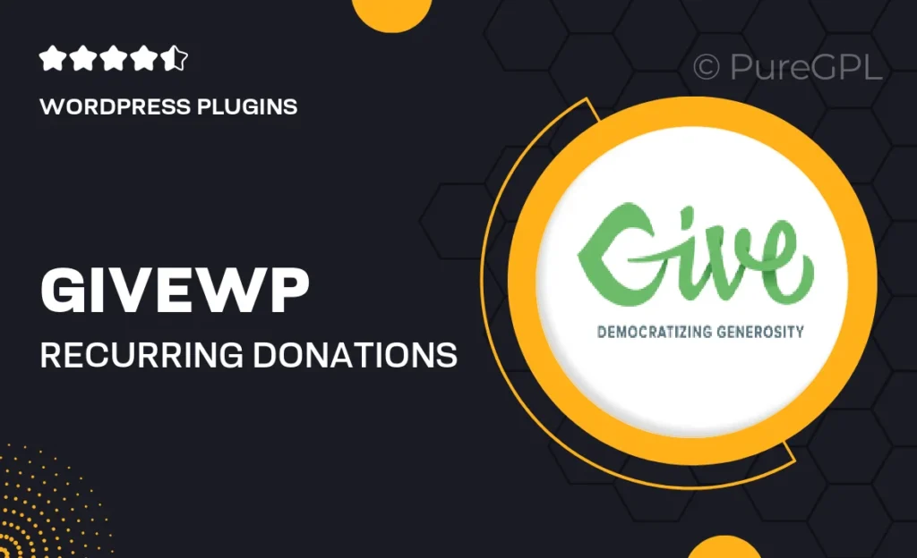 Givewp | Recurring Donations feature image