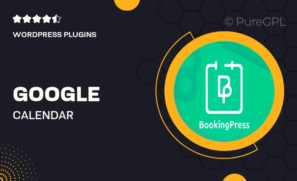 BookingPress Google Calendar Integration Addon 35 Google Calendar Integration Addon