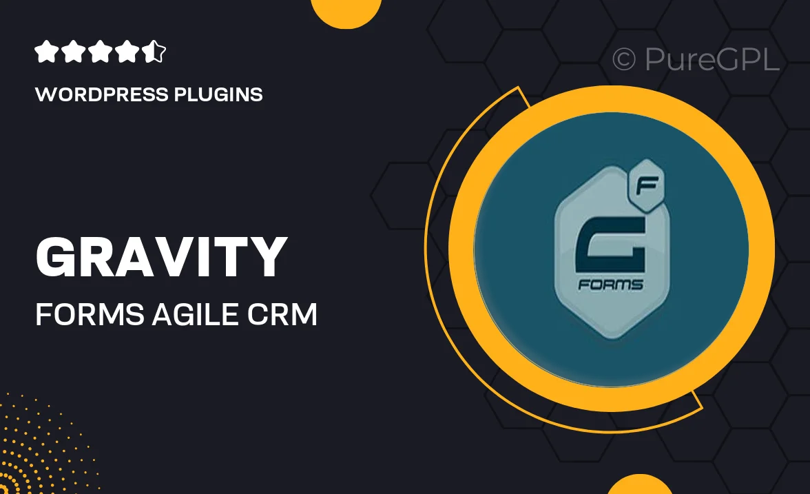 Gravity forms | Agile CRM