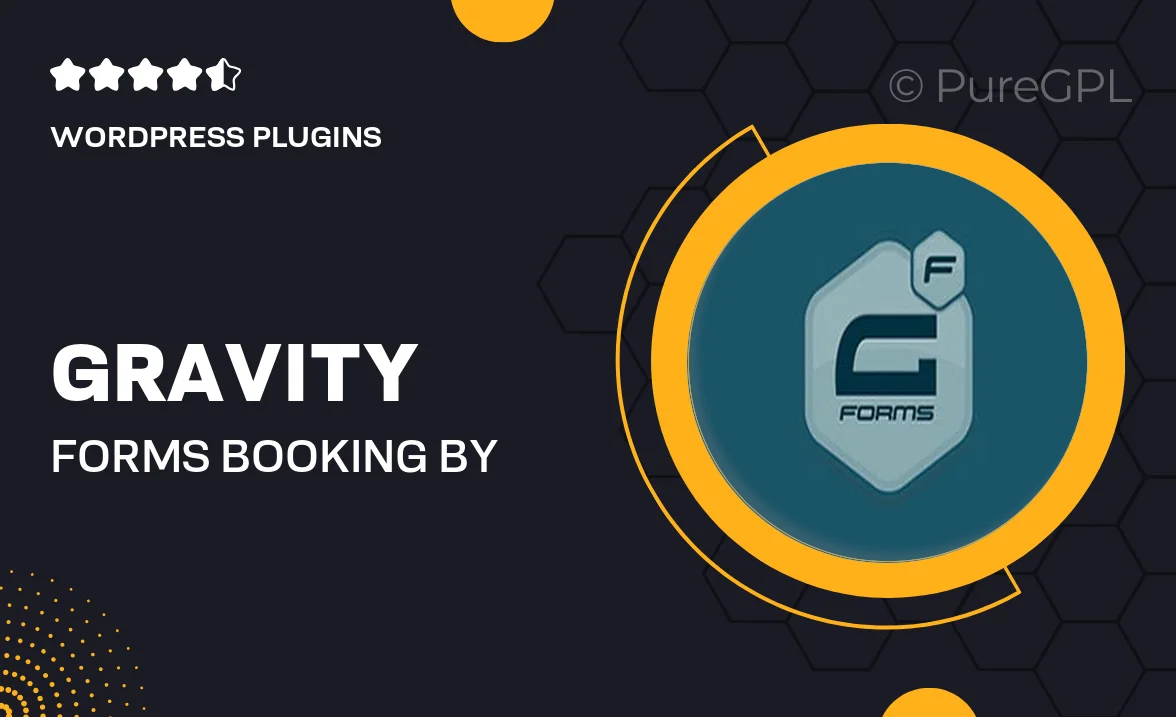 Gravity forms | Booking by GravityMore