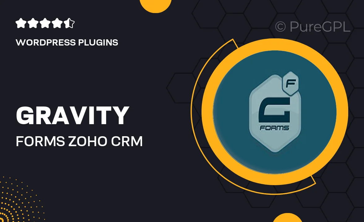 Gravity forms | Zoho CRM