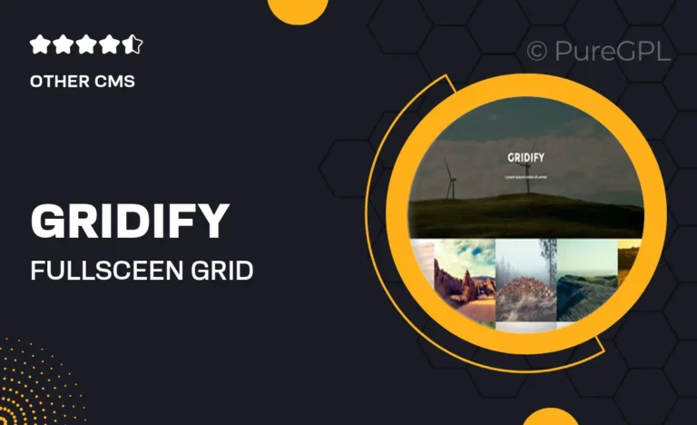 gridify fullsceen grid tumblr theme