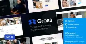 Gross – Business & Consulting WordPress Theme