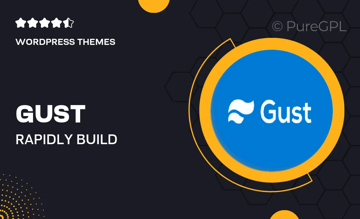 Gust – Rapidly build WordPress sites with Tailwind CSS