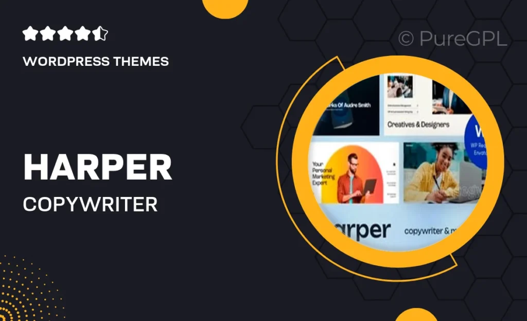 Harper – Copywriter & Marketing Specialist WordPress Theme 17 Harper – Copywriter & Marketing Specialist WordPress Theme