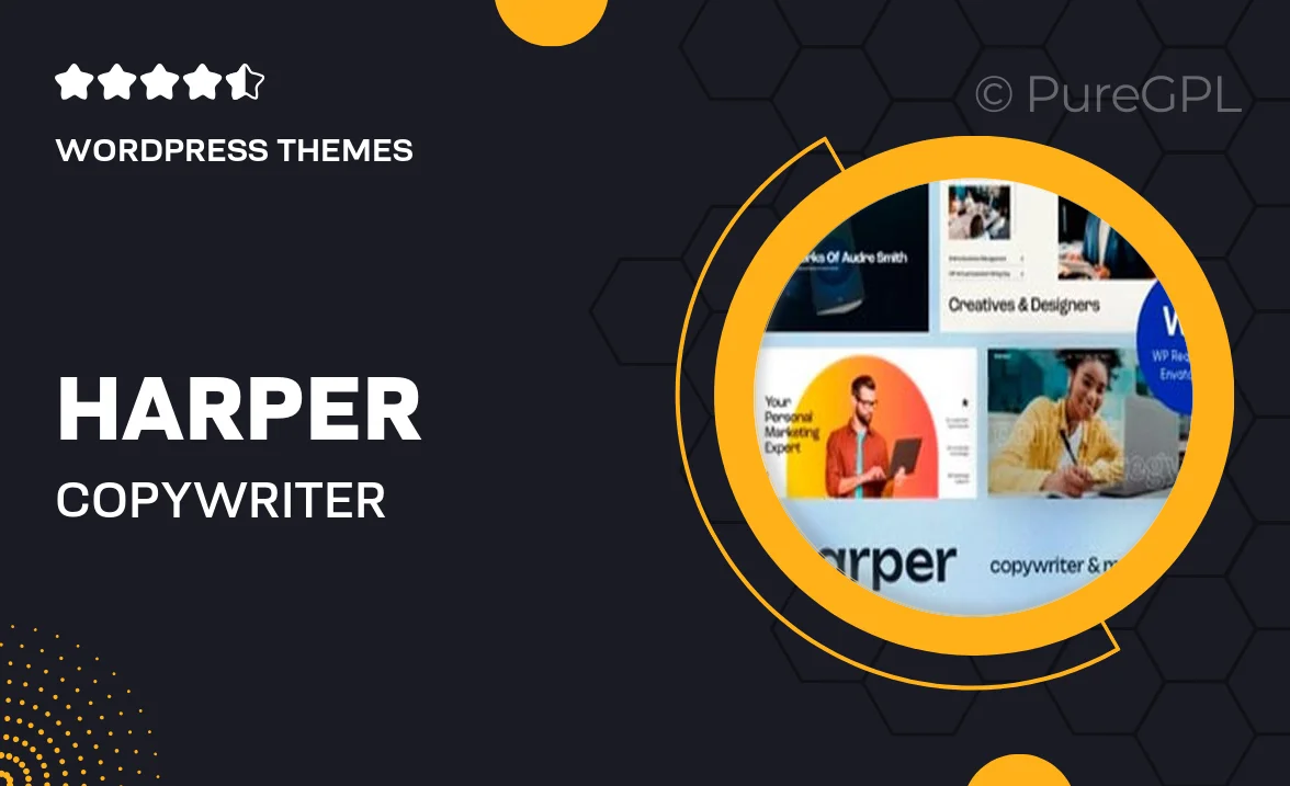 Harper – Copywriter & Marketing Specialist WordPress Theme