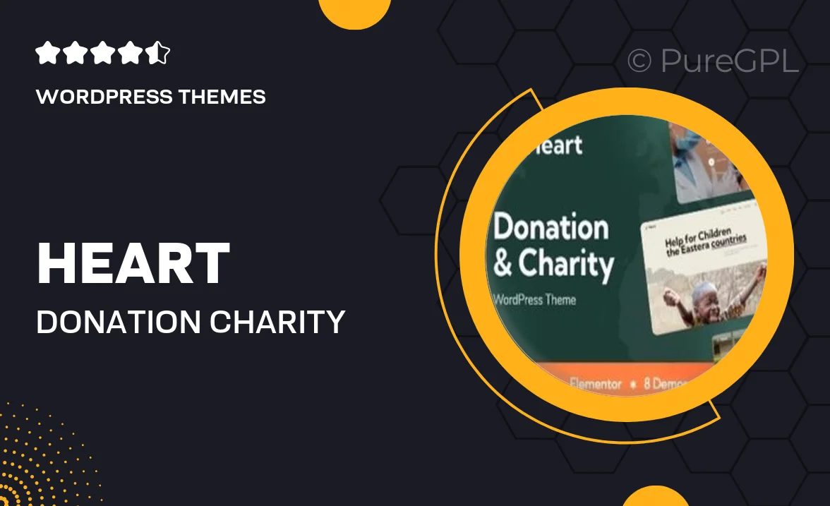 Heart – Donation & Charity Non-Profit WordPress Theme + AI