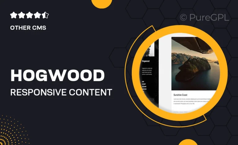 hogwood responsive content focus tumblr theme
