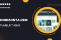 Horizontalism Tumblr Theme