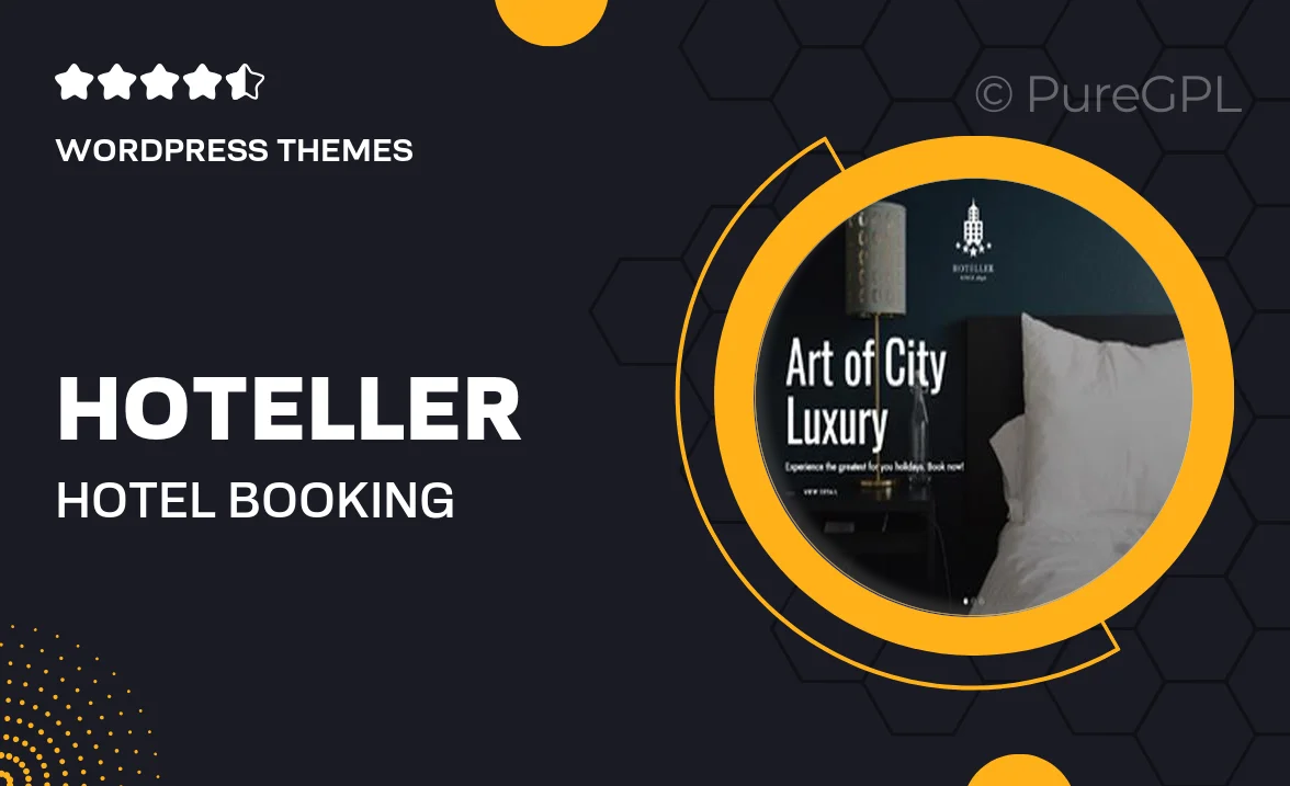 Hoteller | Hotel Booking WordPress