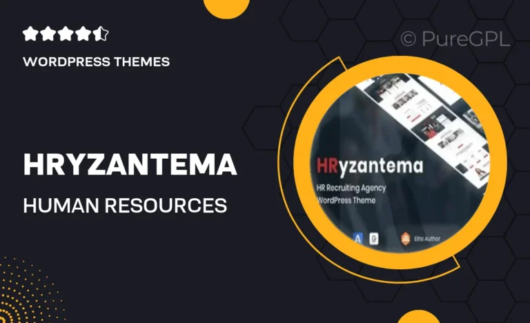 hryzantema human resources recruiting wordpress
