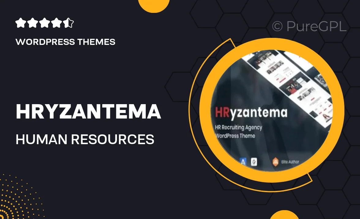 Hryzantema – Human Resources & Recruiting WordPress