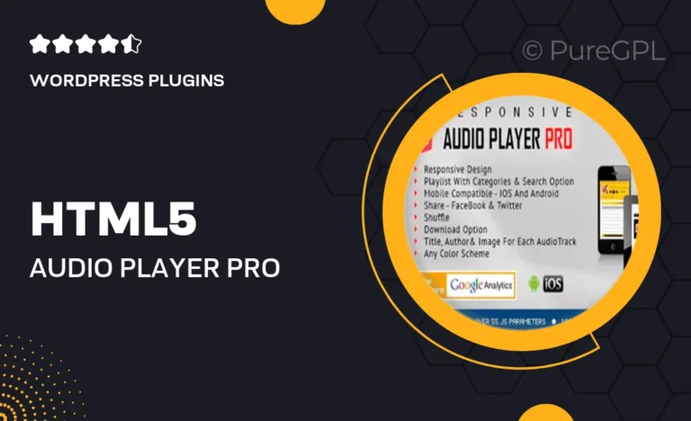 html5 audio player pro addon for wpbakery page builder