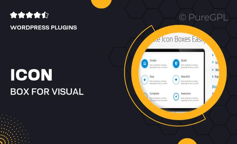 icon box for visual composer