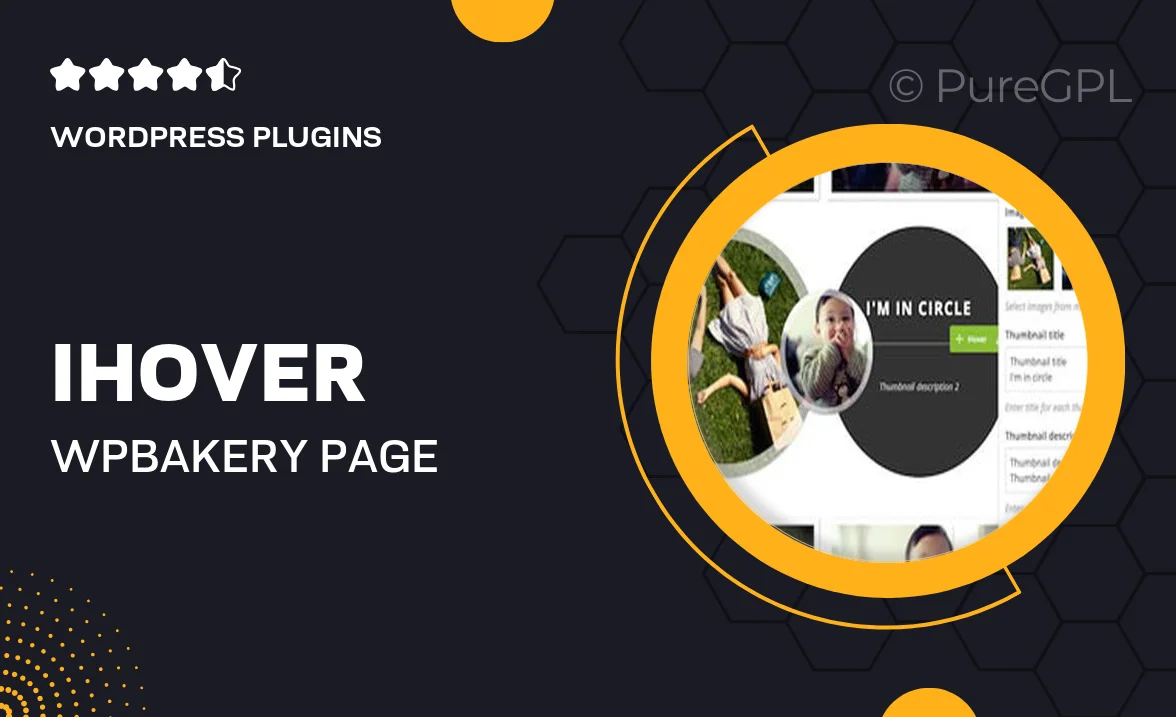 iHover – WPBakery Page Builder (formerly Visual Composer) Extensions Addon