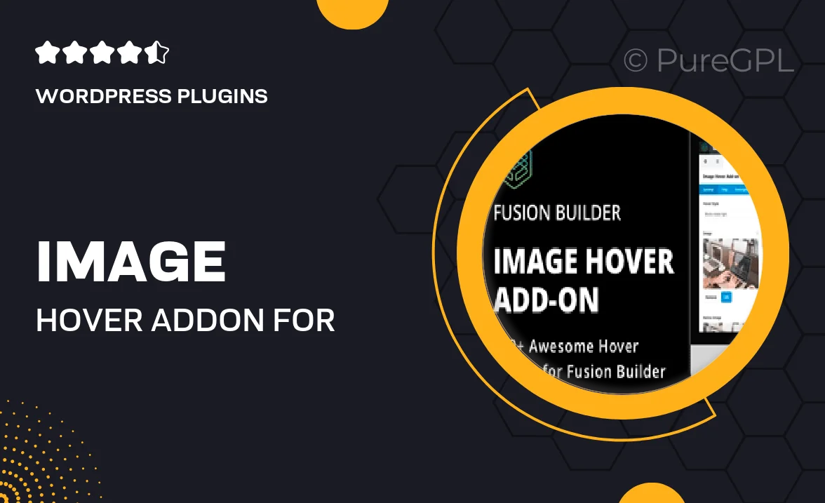 Image Hover Add-on for WPBakery Page Builder