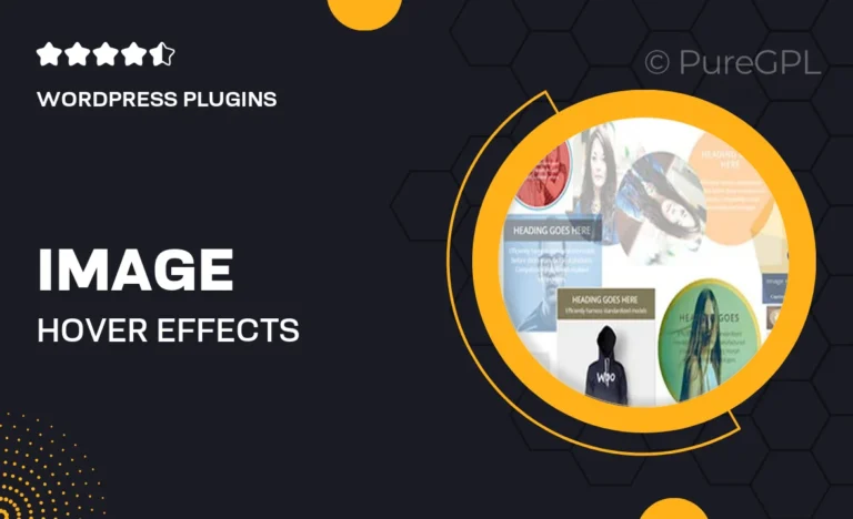 image hover effects visual composer extension