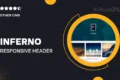 Inferno – Responsive Header Tumblr Theme