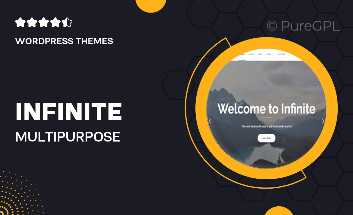 Infinite – Multipurpose WordPress Theme