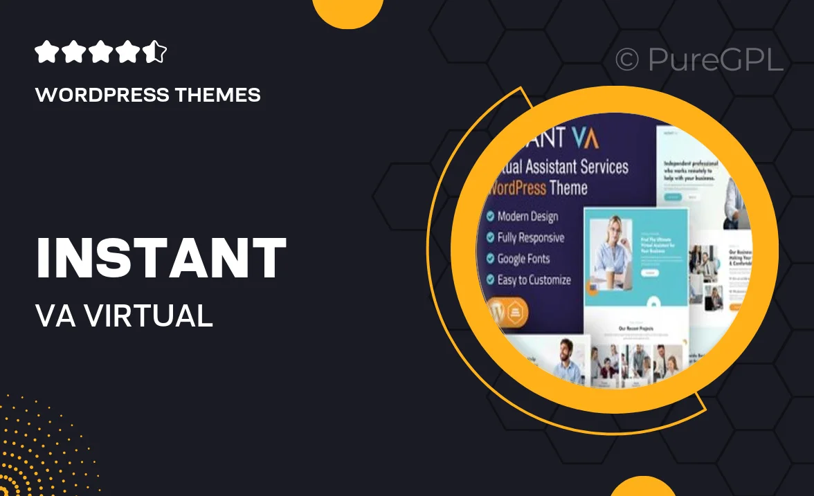 Instant VA – Virtual Assistant WordPress Theme