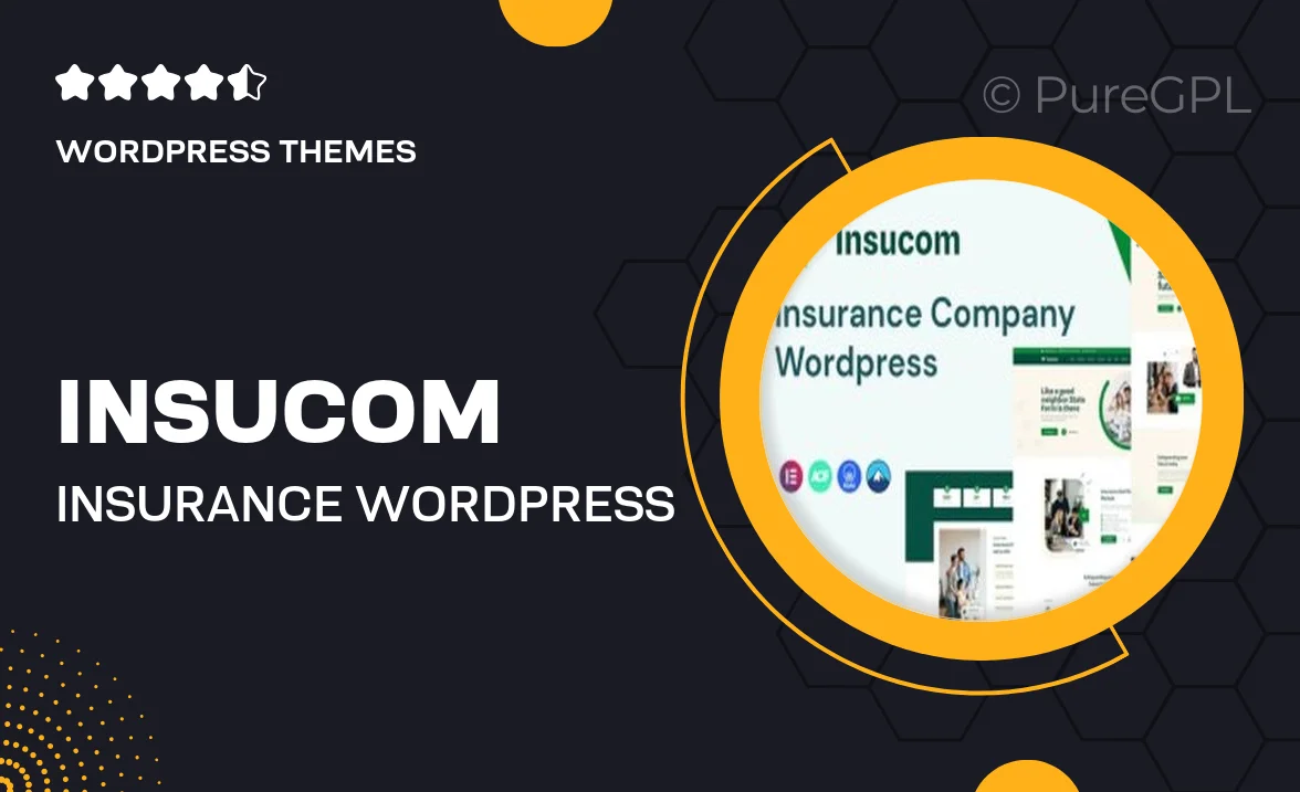 Insucom – Insurance WordPress Theme