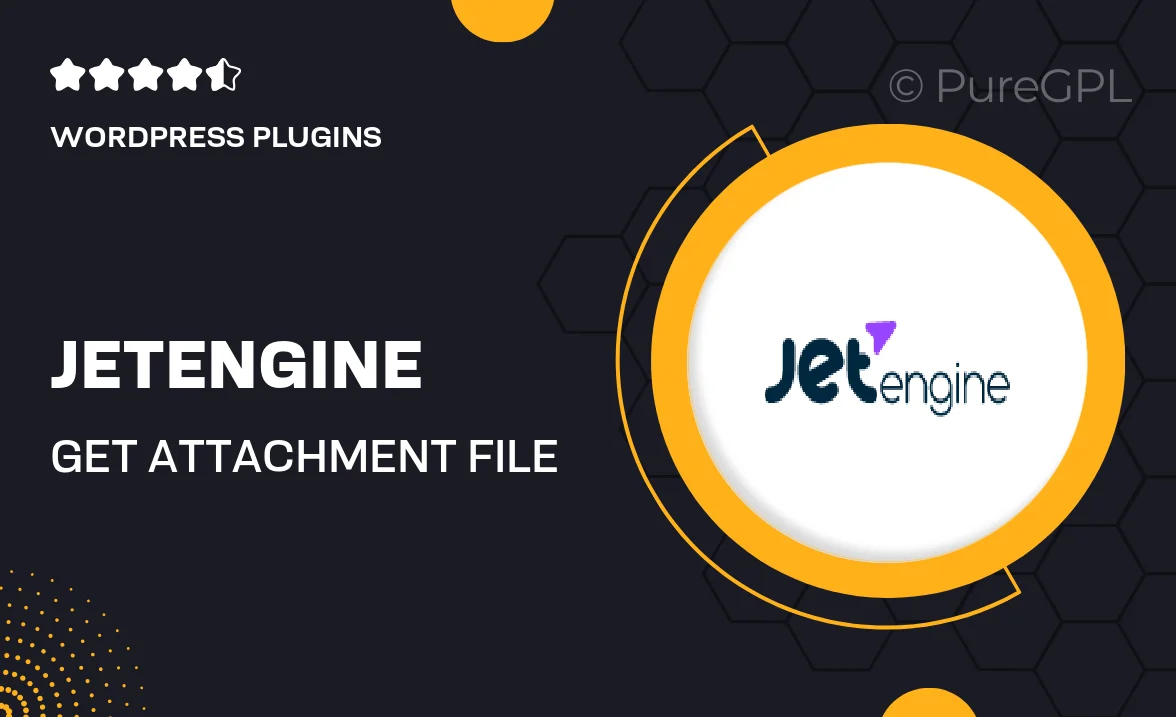 JetEngine Get Attachment File Link by ID