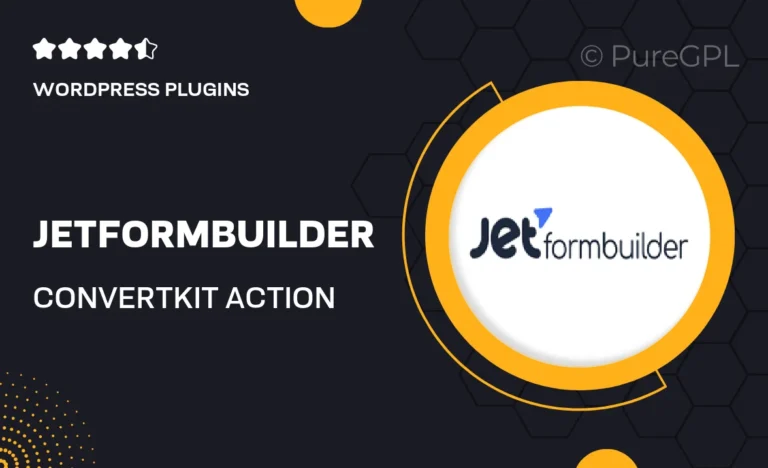 jetformbuilder convertkit action