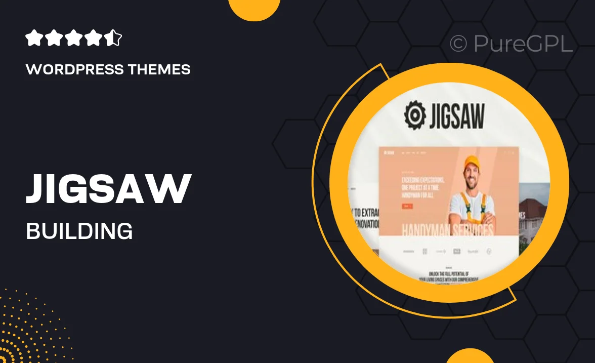 Jigsaw – Building & Construction WordPress Theme