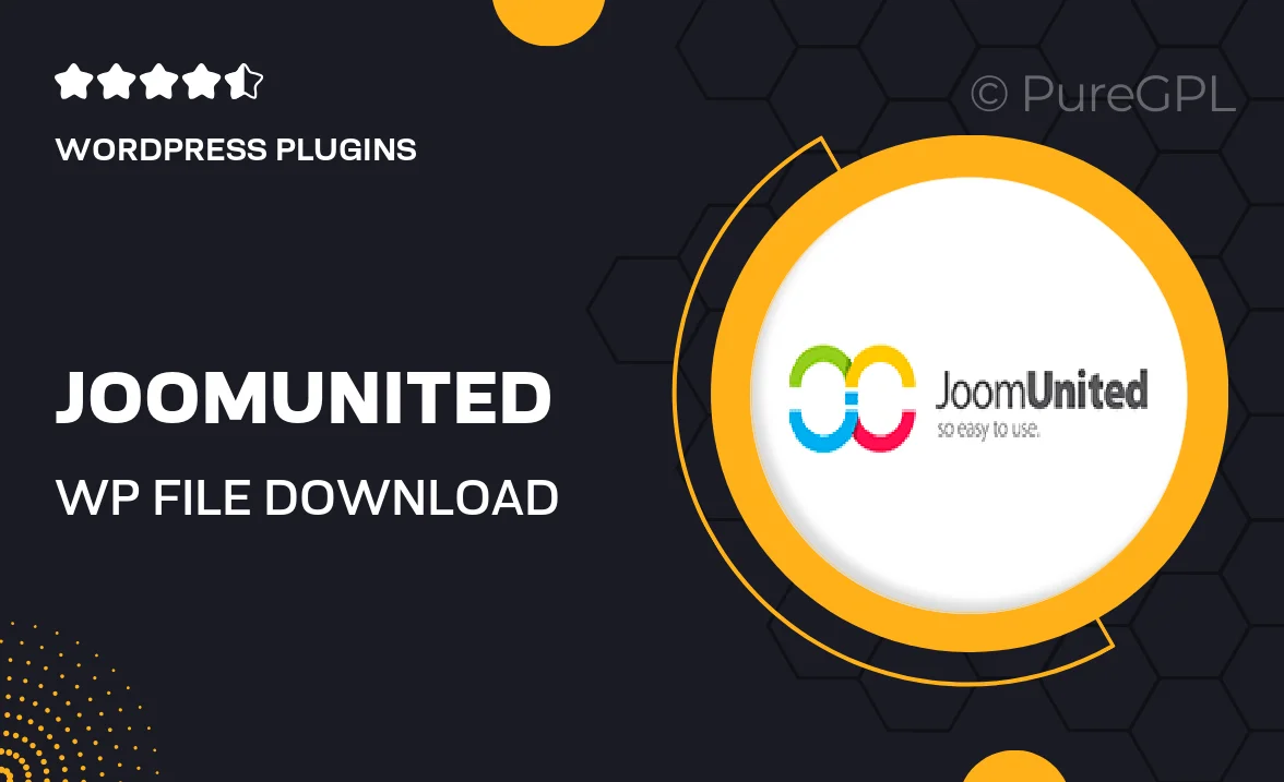 JoomUnited | WP File Download Cloud Addon