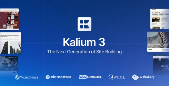 kalium creative multipurpose wordpress woocommerce theme 1