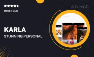 Karla – Stunning Personal Blog Theme for Tumblr