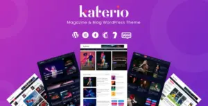 Katerio – Magazine & Blog WordPress Theme