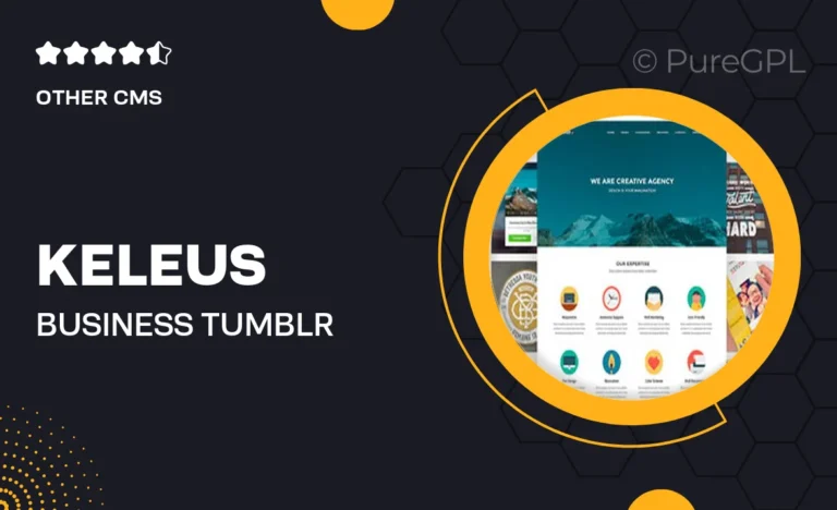 keleus business tumblr theme