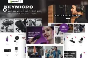 Keymicro – Micro Music Accessories Shopify Theme