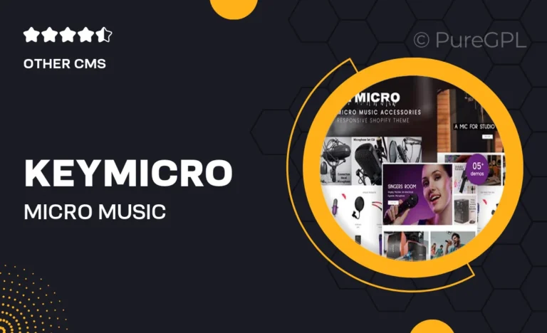 keymicro micro music accessories shopify theme