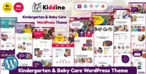 Kiddino – Kids & Kindergarten WordPress Theme