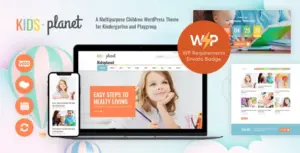 Kids Planet – Children Kindergarten and Playgroup WordPress Theme