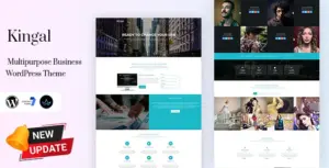 Kingal – MultiPurpose WordPress Theme