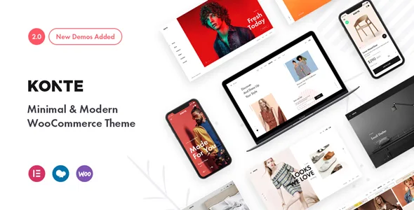 konte minimal modern woocommerce wordpress theme 1
