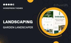 Landscaping – Garden Landscaper WordPress Theme