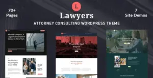 Lawyers – Attorney Law Consulting Theme