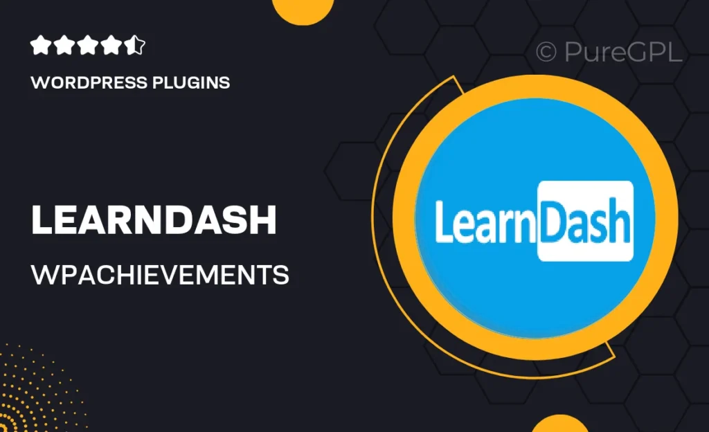 Learndash | WPAchievements Integration 31 Learndash | WPAchievements Integration